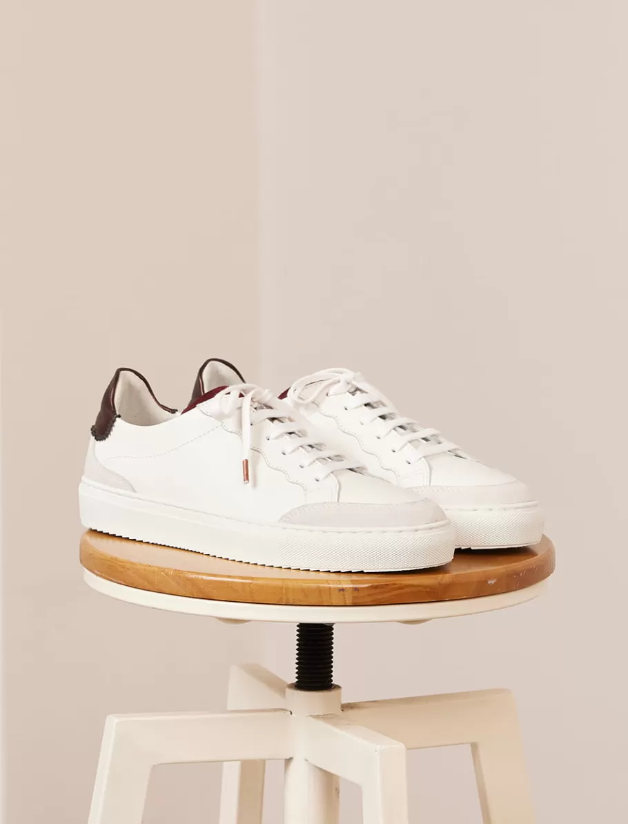 Pied de Biche Sneakers>Alena Blanc-muscat