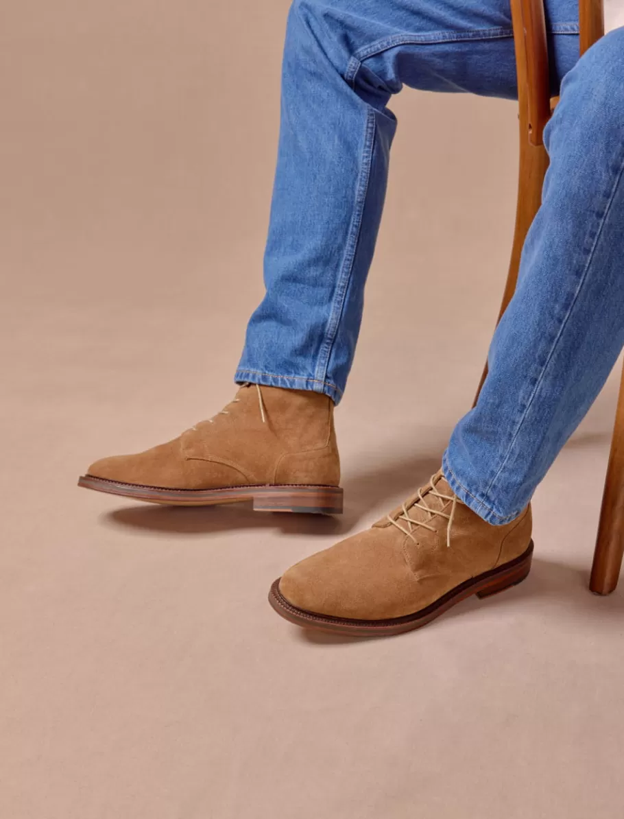 Pied de Biche Boots Et Bottines>Bruce Camel