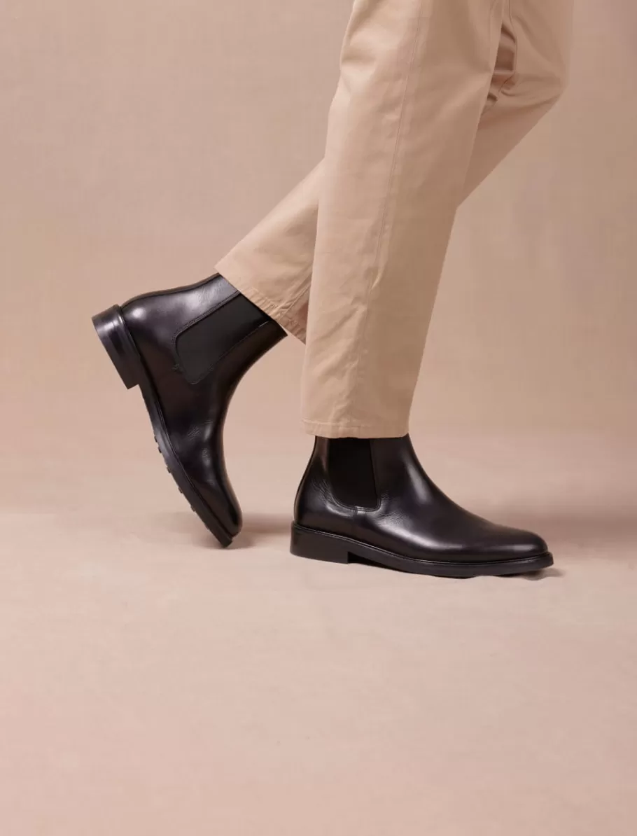 Pied de Biche Boots Et Bottines>Chelsea boot city Noir