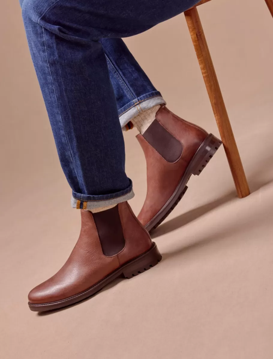 Pied de Biche Boots Et Bottines>Chelsea Boot Commando Caribou