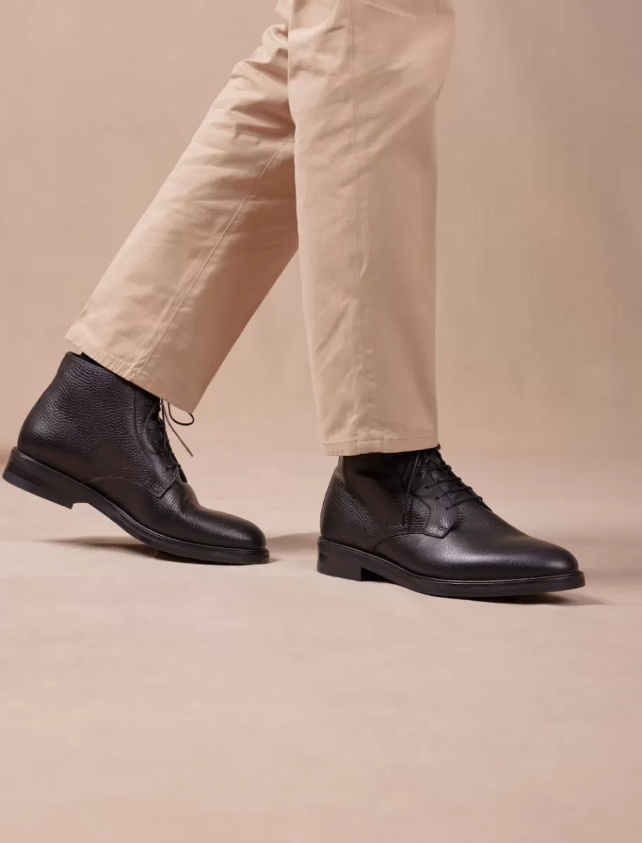 Pied de Biche Boots Et Bottines>Chukka Boots City Noir-graine