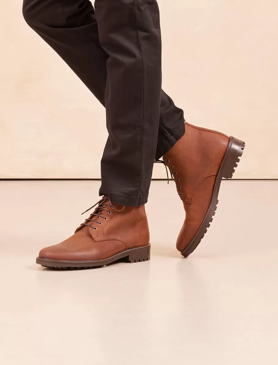 Pied de Biche Boots Et Bottines>Chukka Commando Ecorce