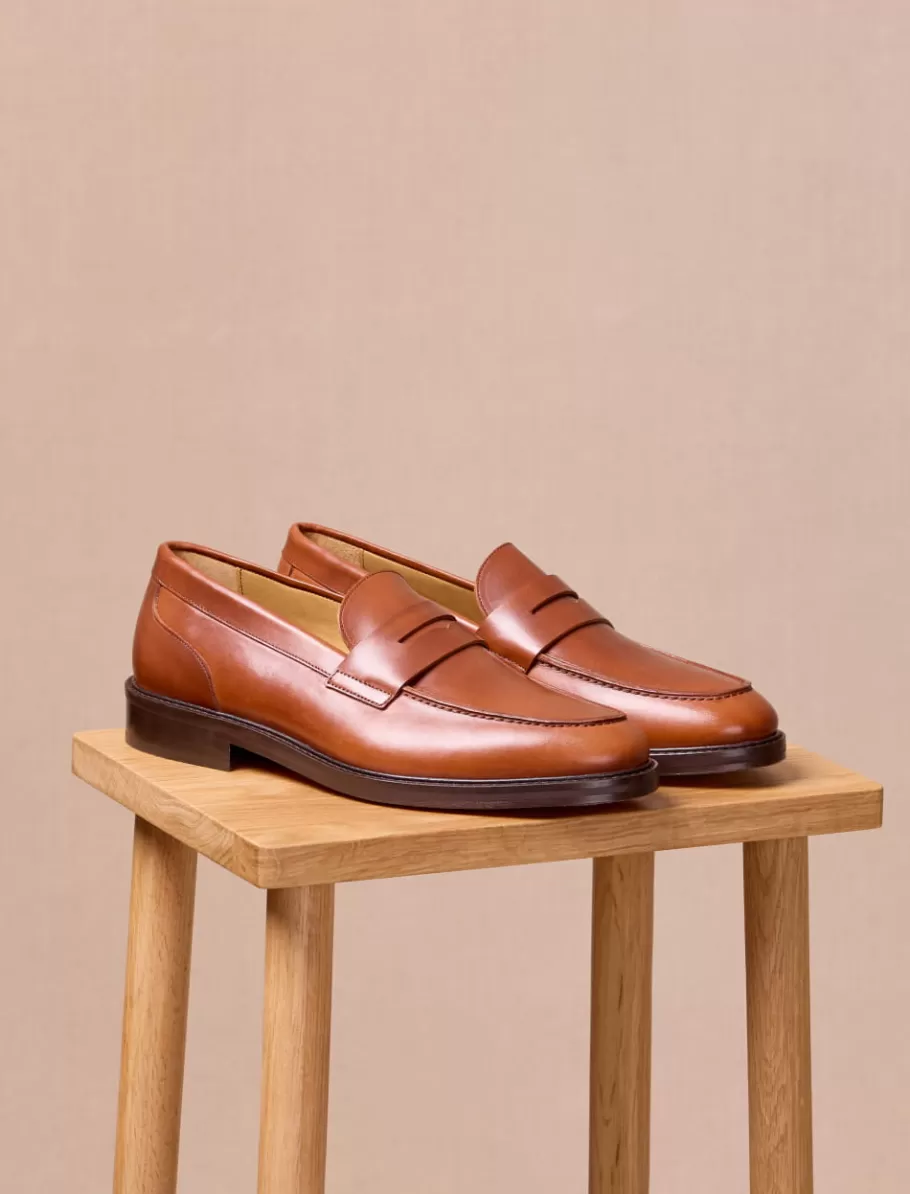 Pied de Biche Mocassins & Derbies>Léonardo Havane