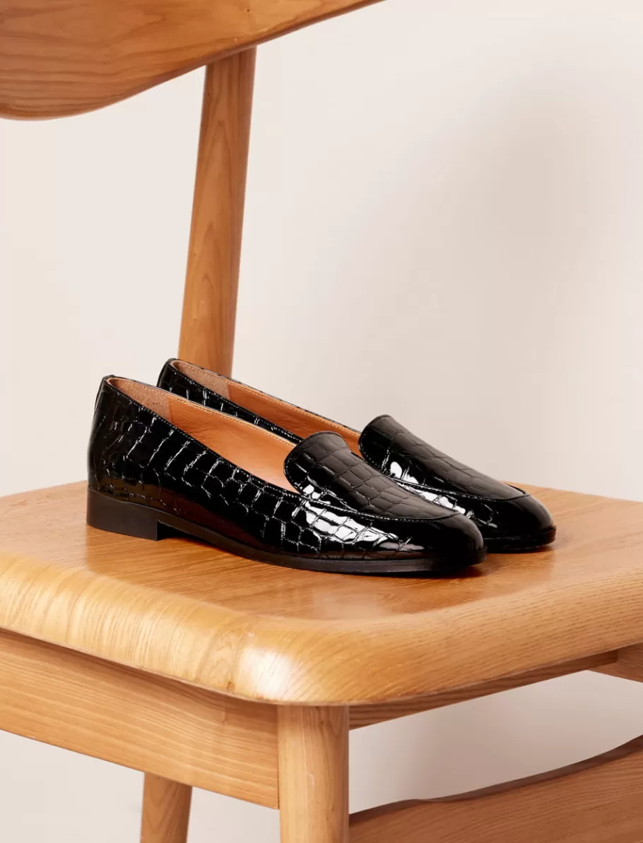 Pied de Biche Mocassins Et Derbies>Lou Croco-Noir