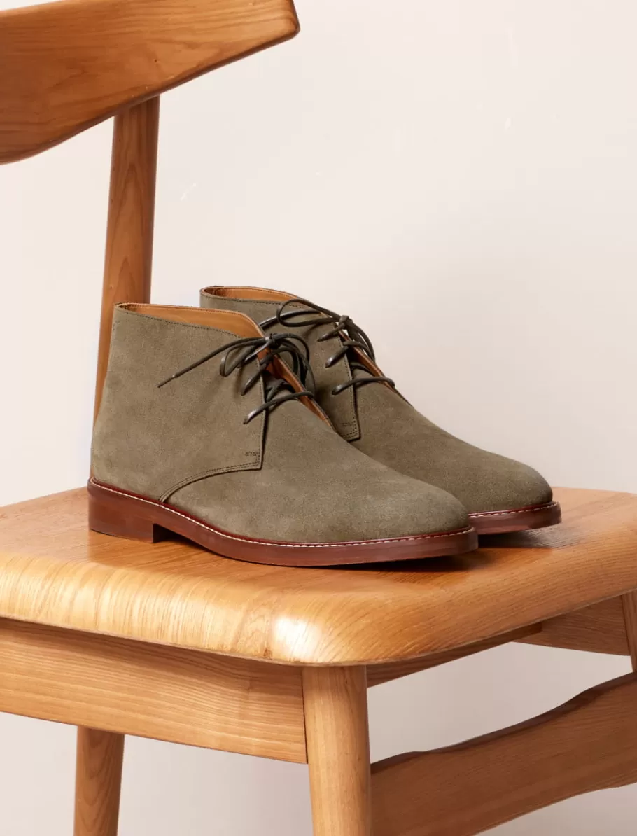 Pied de Biche Boots Et Bottines>Marius Vert-de-gris