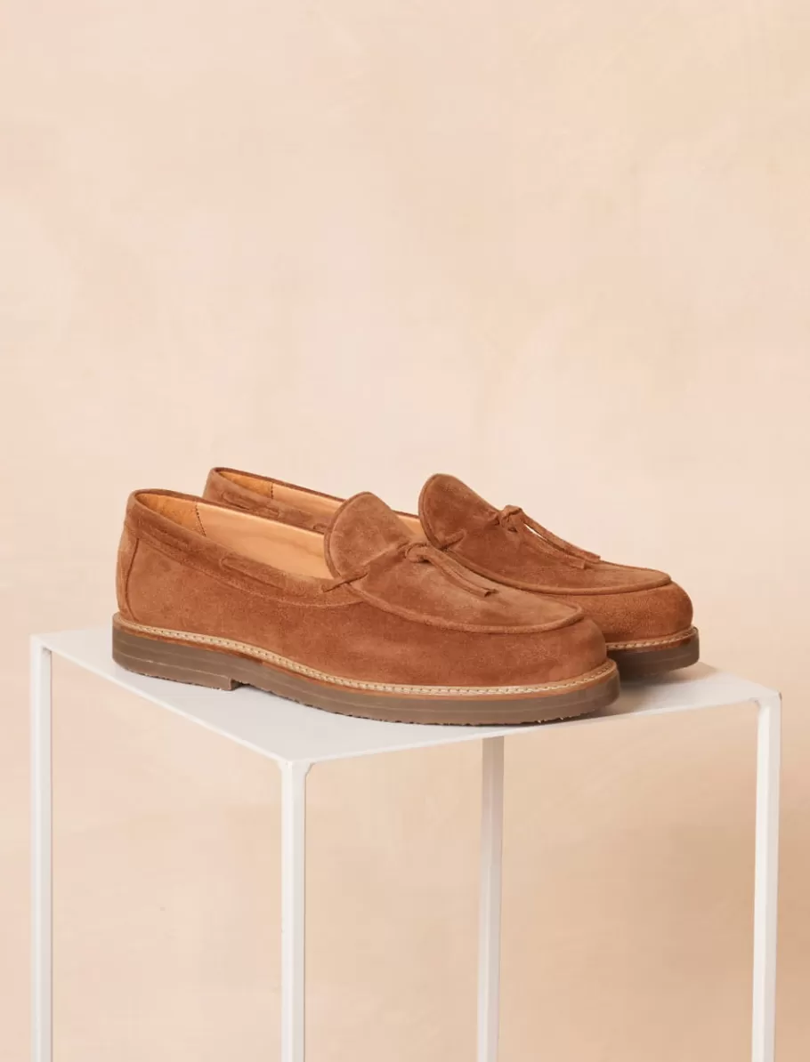 Pied de Biche Mocassins & Derbies>Octave Tabac