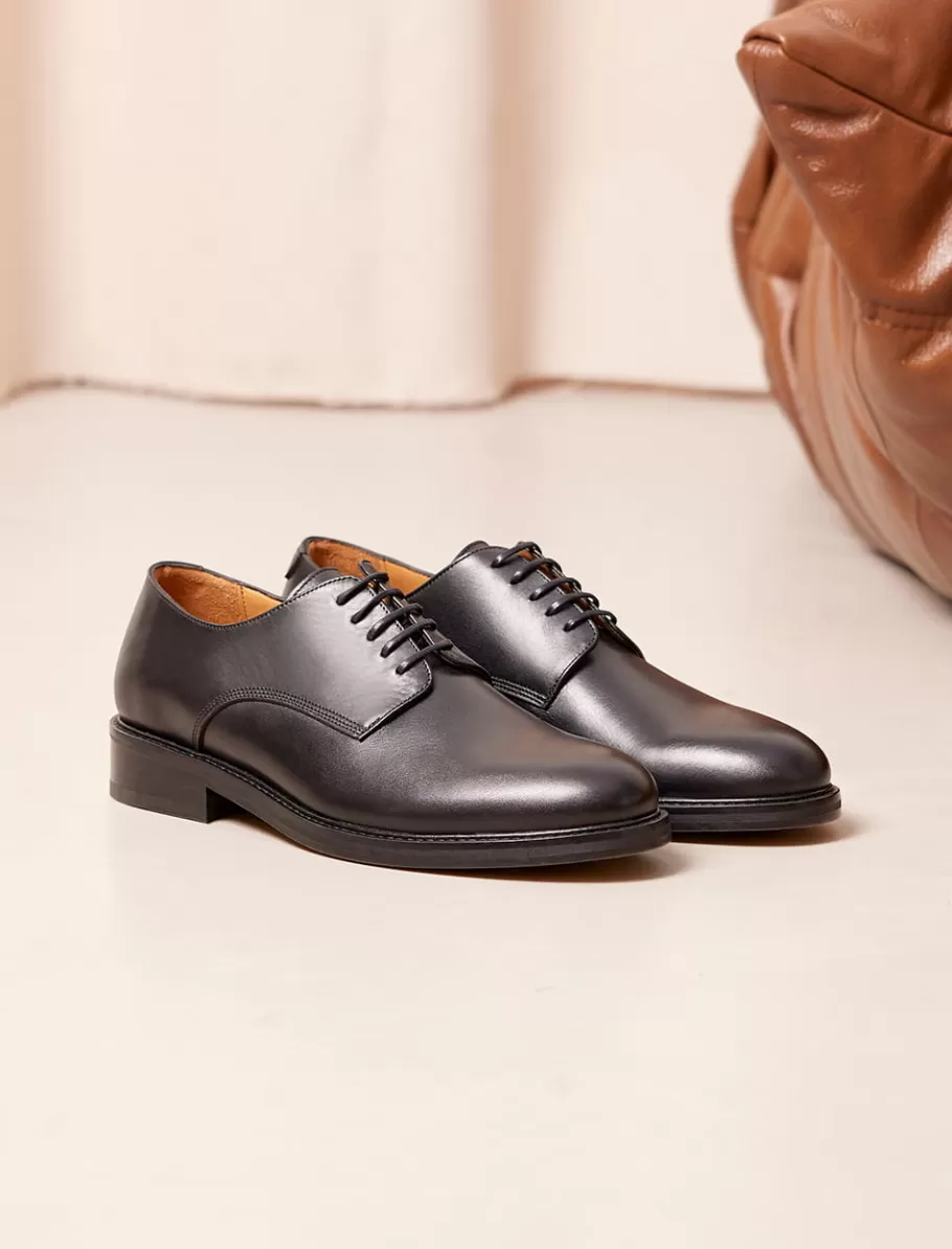 Pied de Biche Mocassins & Derbies>Silvio Noir